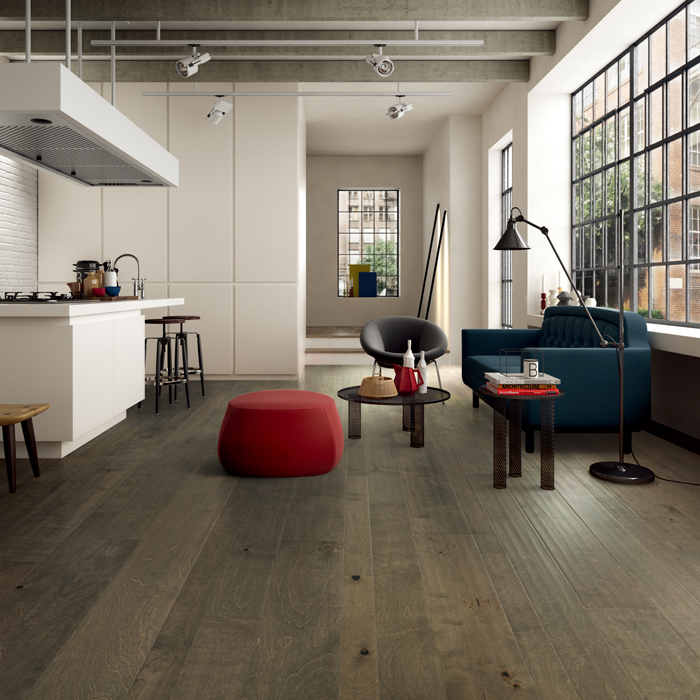 Frontier Hand-Scraped - Gray Fog